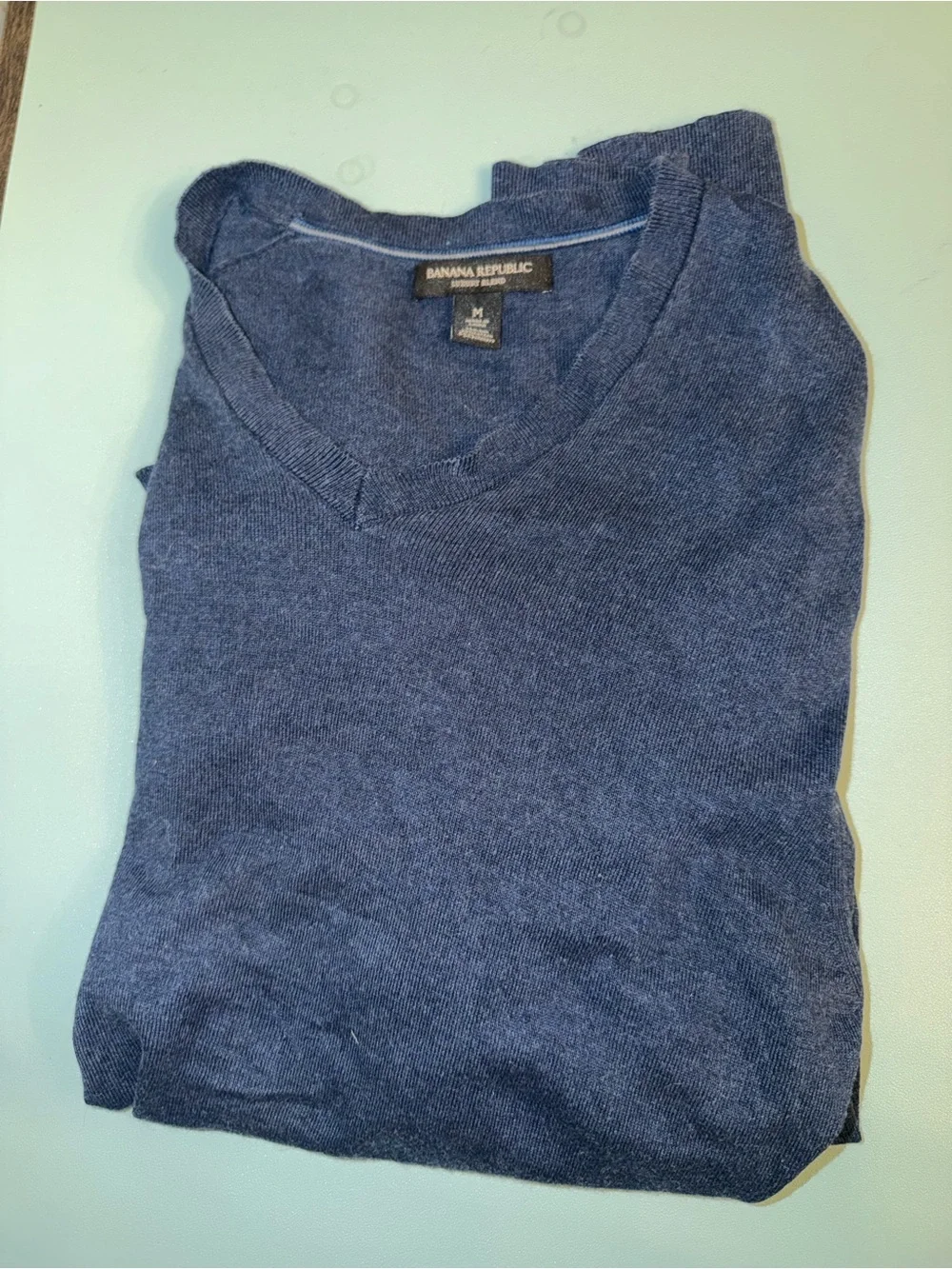 Banana Republic Men's V-Neck Slim Fit Sweater